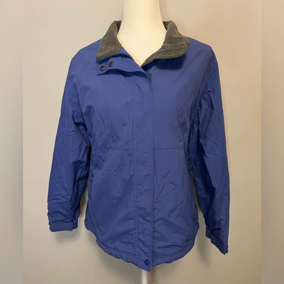 L.L. Bean Fleece Lined Women’s Windbreaker Jacket - Picture 1 of 5